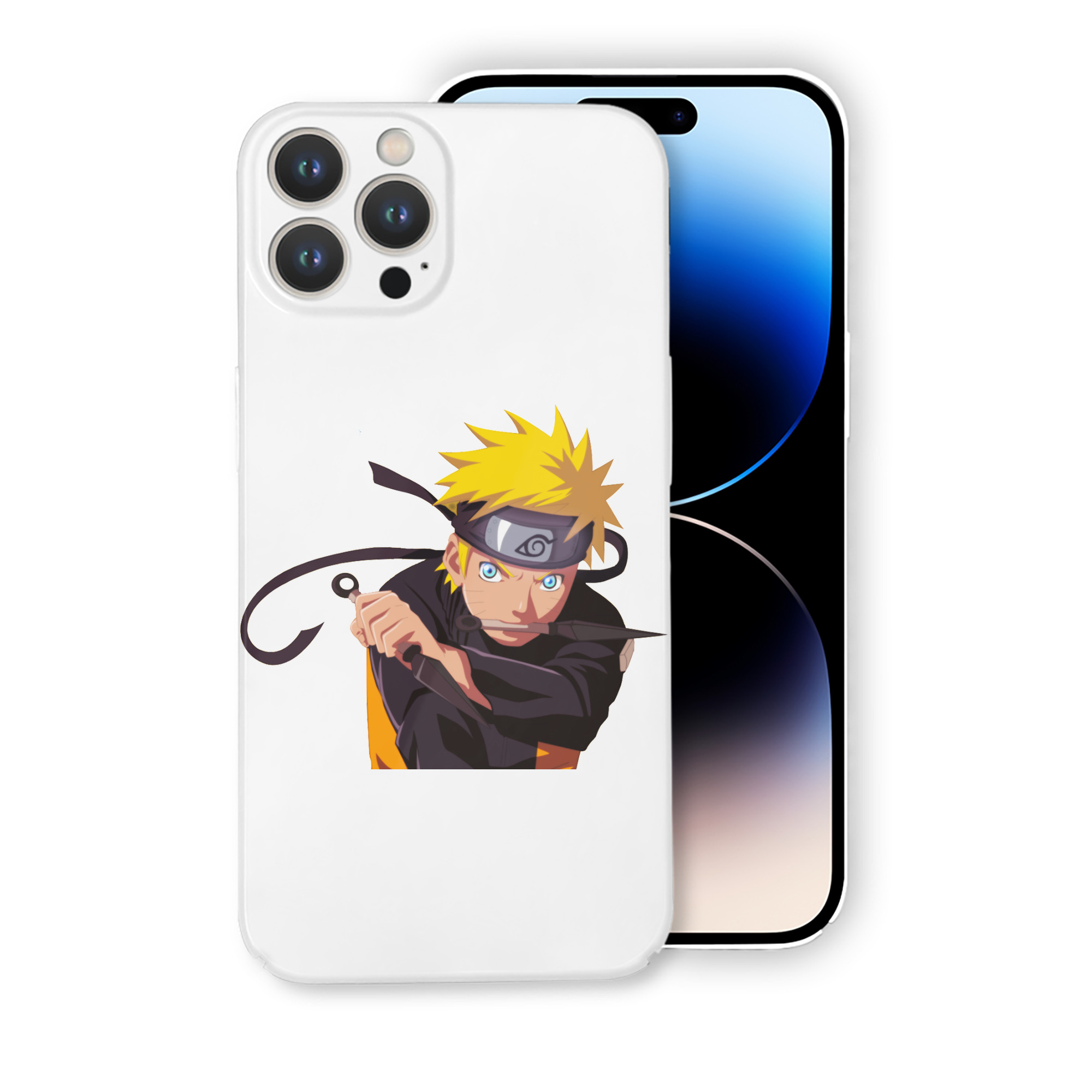 （画像用） NARUTO -ナルト- うずまき ナルト Uzumaki Naruto 【iPhone 14シリーズ対応】ハードケース